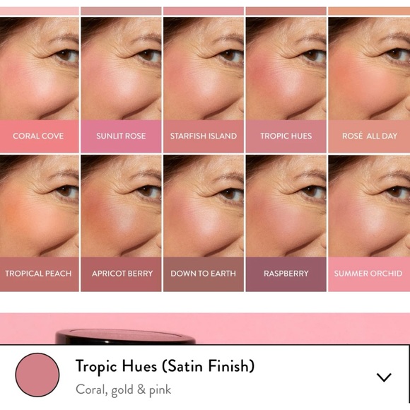Laura Geller Baked Marbleized Blush-n-Brighten (Shade: Tropic Hues) w/ Brush - Picture 3 of 7